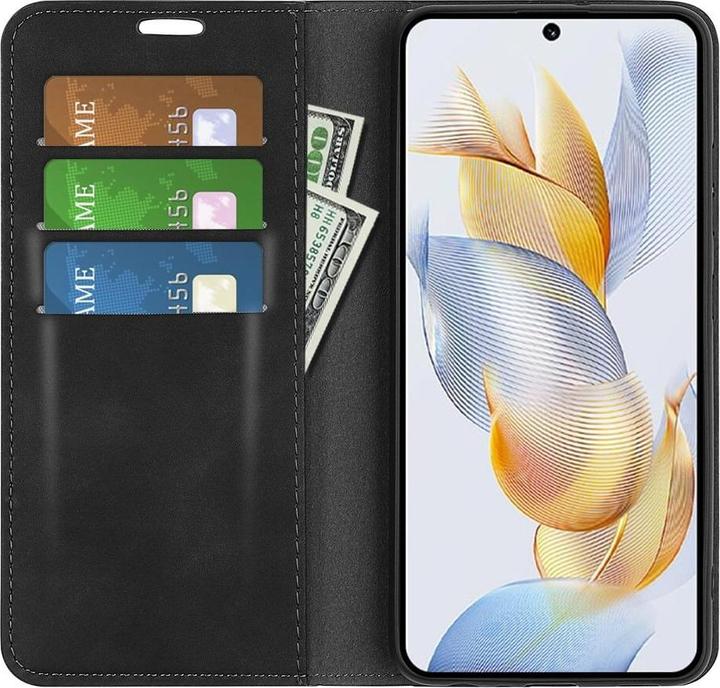 Produktbild Cover-Discount Honor 90 - Stand Flip Case Hülle schwarz (LG L90)