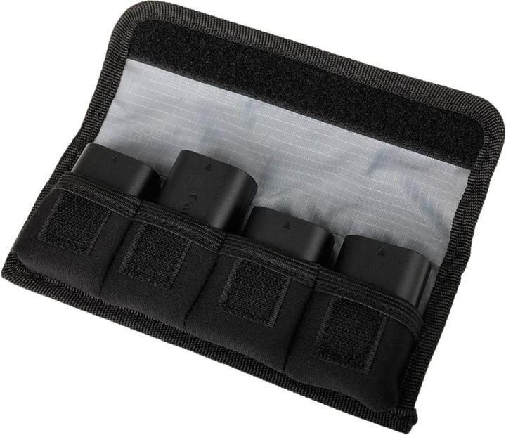 Produktbild Caruba Battery Holder Pro 4 stuks Zwart