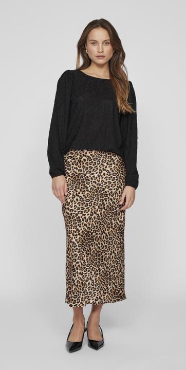Actual product image Vila Round neck top with long sleeves (L)