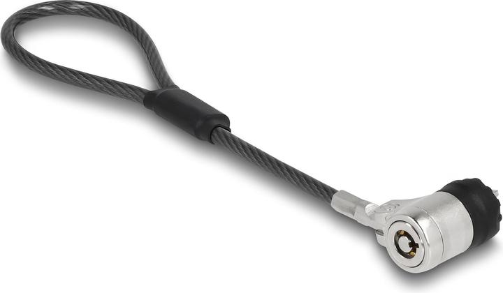 Actual product image Navilock Notebook security cable with key 15.2cm for Kensington slot 3 x 7mm