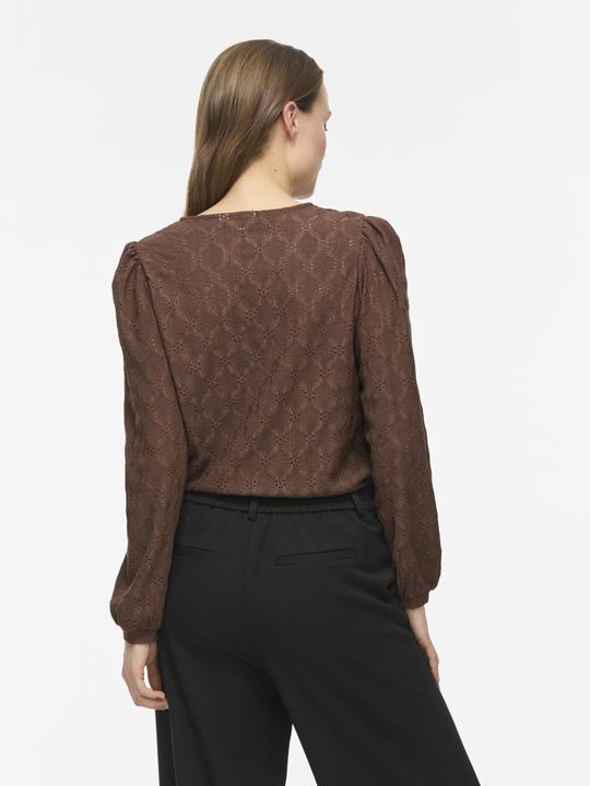 Immagine prodotto Vila VIABBI V-Ausschnitt Oberteil mit langen Ärmeln (XL)