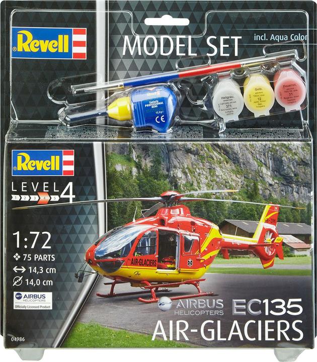 Image du produit Revell 64986 EC-135 Air Glaciers Heli
