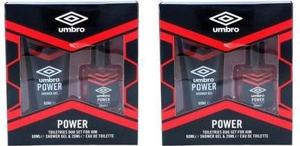 Umbro Power Geschenkset Eau De Toilette 20ml+Duschgel 60ml