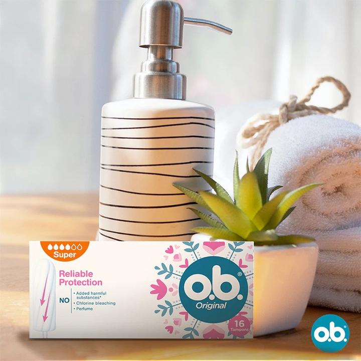 Actual product image o.b. Original Super tampons - Variant: 16 pcs (16x)