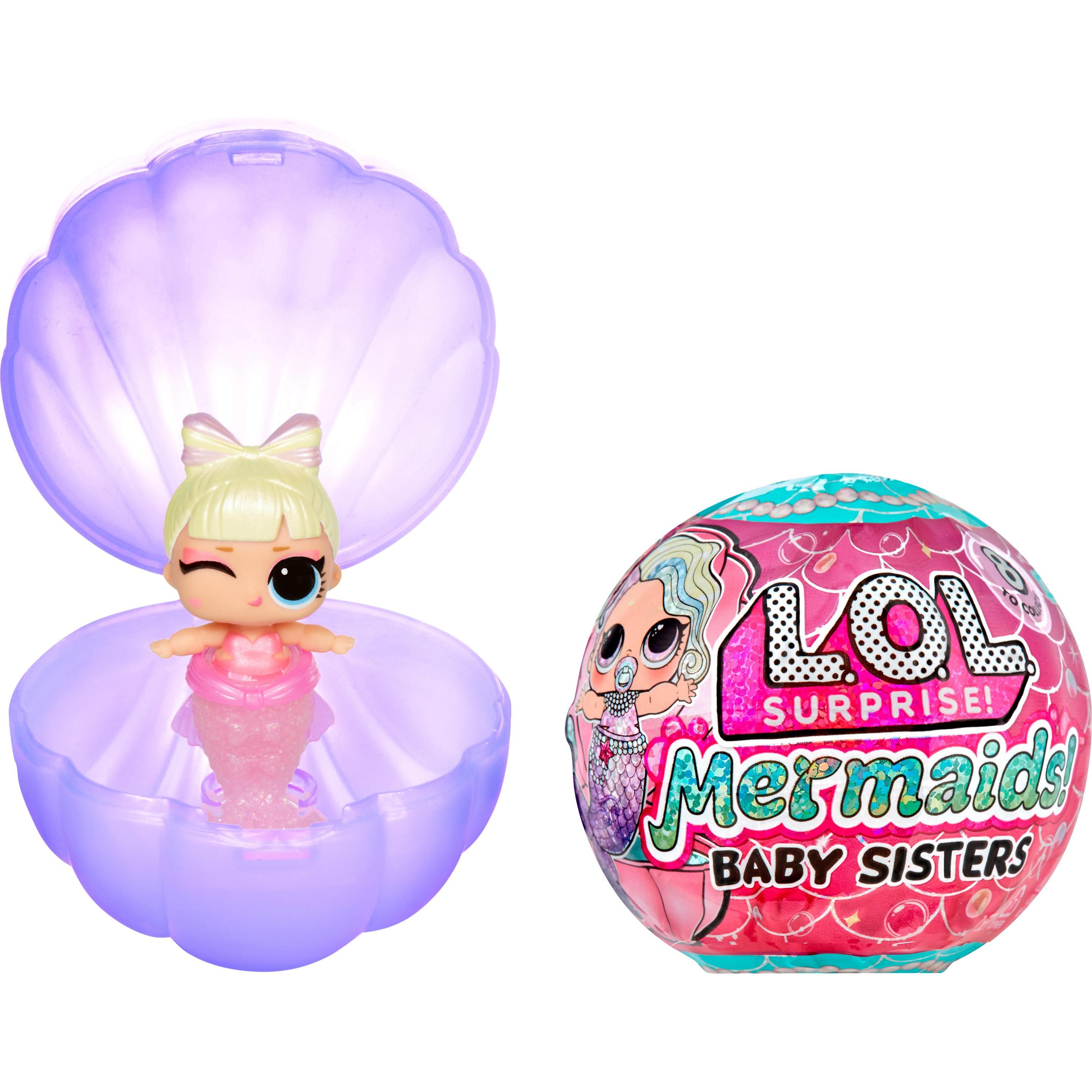 Thumbnail - MGA L.O.L. Surprise Mermaids! Baby Sisters Asst in PDQ