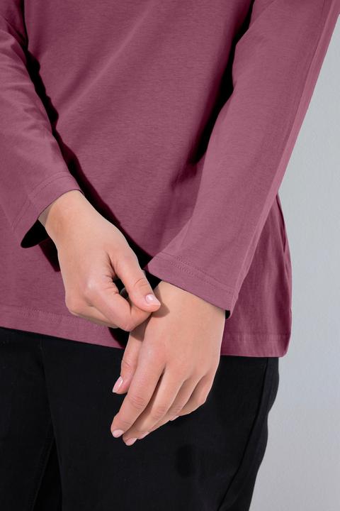 Immagine prodotto Ulla Popken Maglia aderente con scollo a girocollo e maniche lunghe (62)