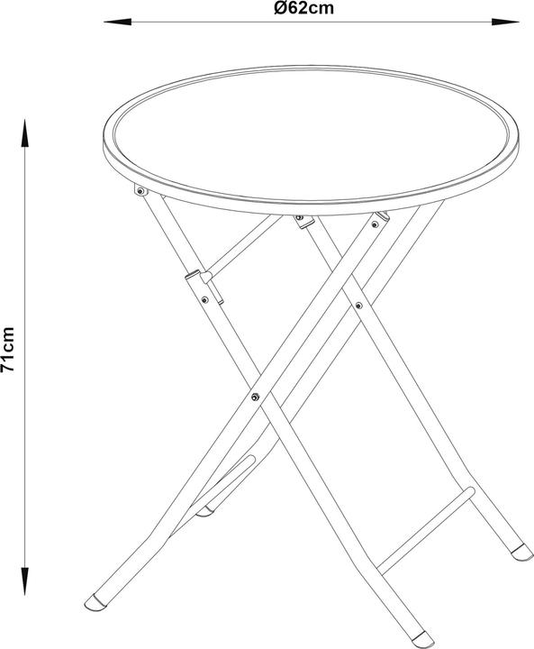 Produktbild En.Casa Botrugno (71 cm)