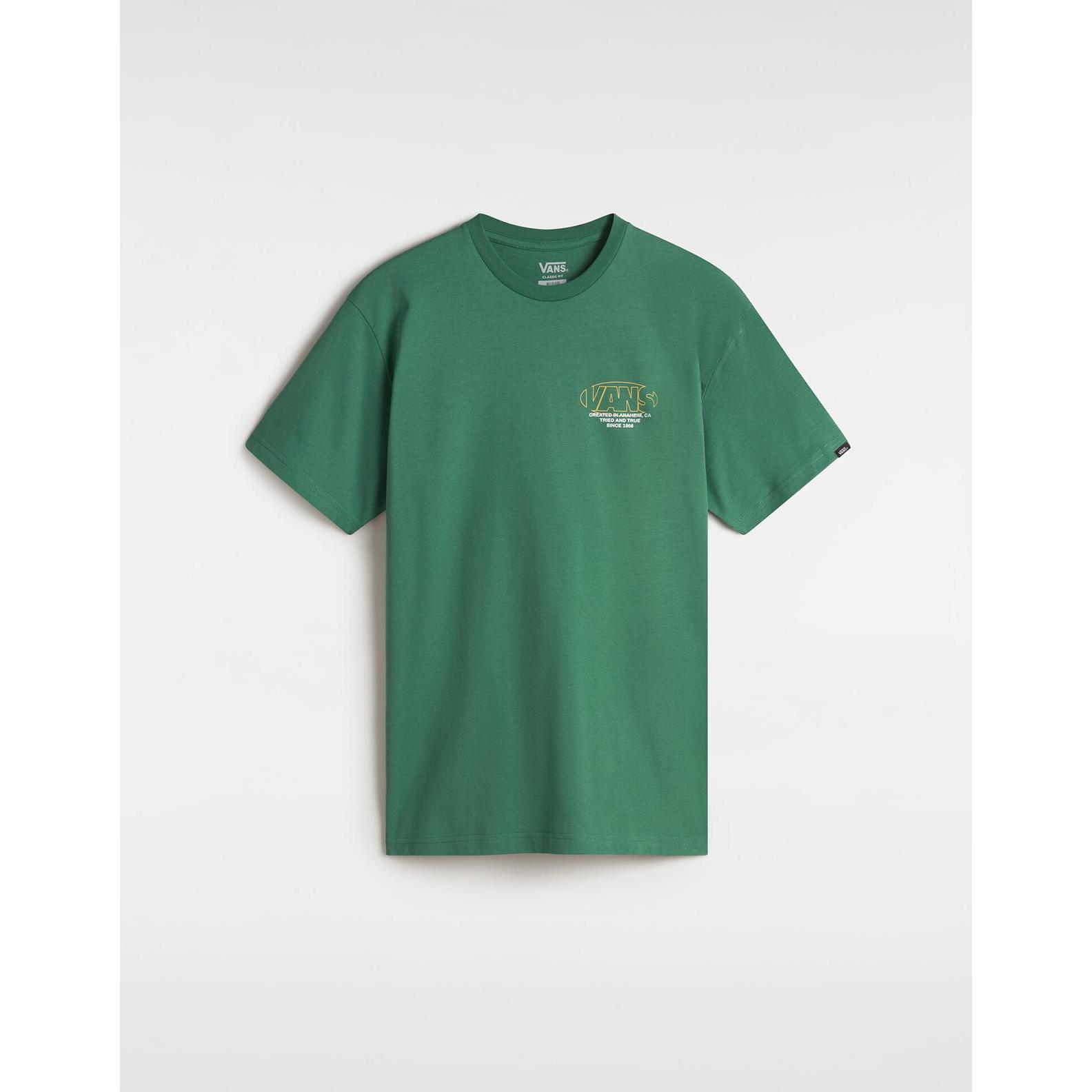 Vans, Herren, Shirt, Major Type S/S, Grün, (XXL)