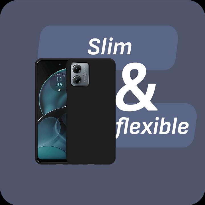 Produktbild Cazy Silikon Hülle Kompatibel mit Motorola Moto G14 - Soft TPU Schutz - (Motorola Moto G14)