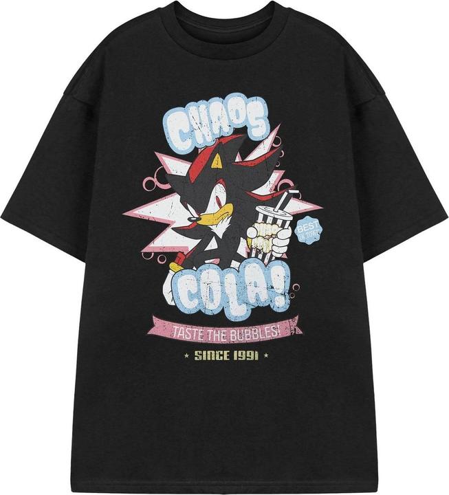 Produktbild Sonic The Hedgehog Chaos Cola TShirt kurzärmlig (XL)