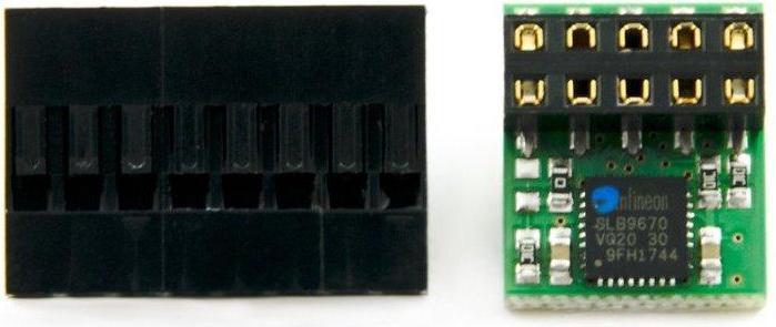 Actual product image Joy-it Raspberry Pi® TPM Module RB-TPM Module