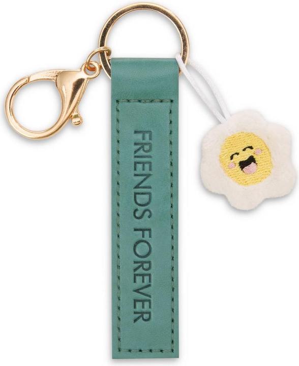 Immagine prodotto Magni NICI Schlüsselanhänger Friends Forever Kunstlederband mit Blume grün 10cm