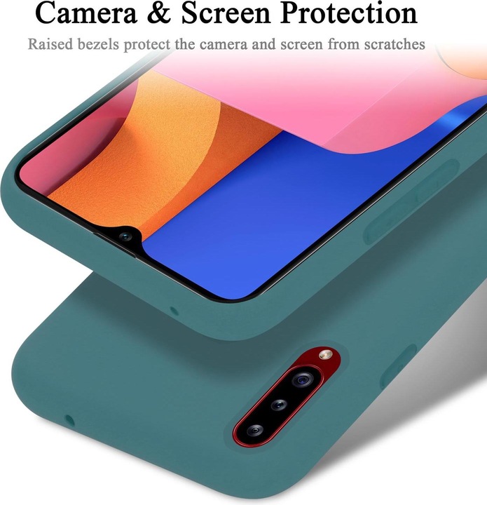 Immagine prodotto Cadorabo Custodia in silicone liquido TPU (Samsung Galaxy A20s)
