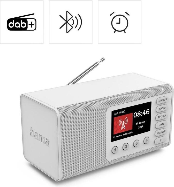 Actual product image Hama DR1001 (DAB+, DAB, FM, Bluetooth)