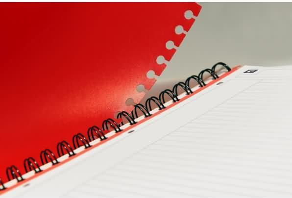 Actual product image Oxford Filingbook college notepad (A4+, Checked, Hardcover)