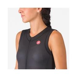 Castelli, Damen, Velotrikot, Free Sanremo 3 W Suit Sleeveless (L), Schwarz, L