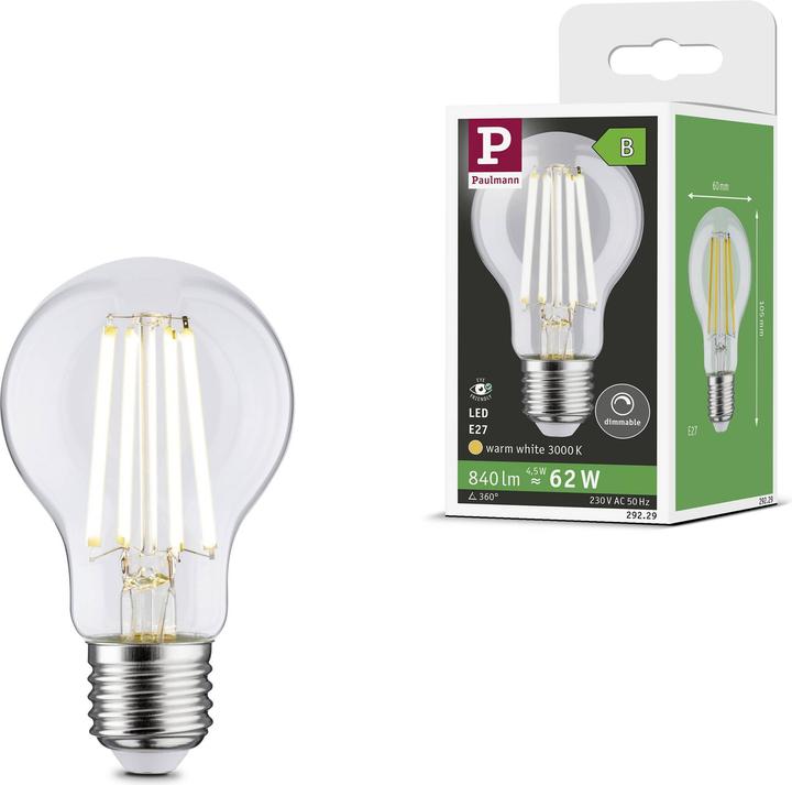 Energie-Label Paulmann AGL Eco-Line (E27, 840 lm, 1 x)