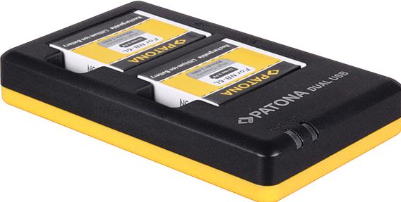 Image du produit Patona Chargeur double NB-6L (Chargeur de batterie d'appareil photo)