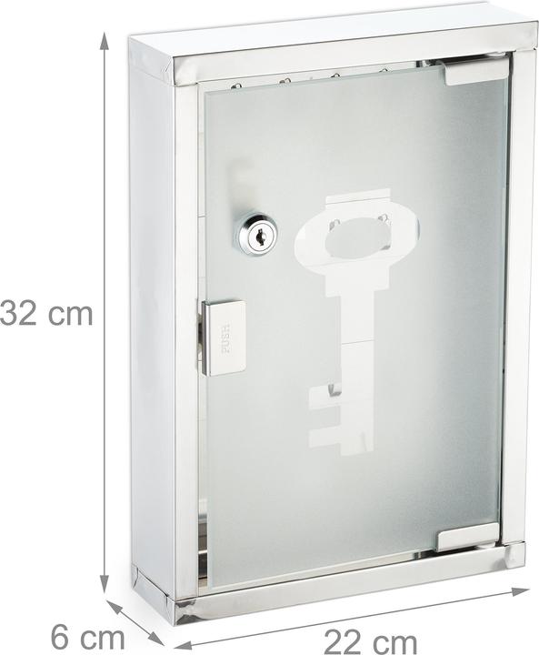 Actual product image Relaxdays Key box