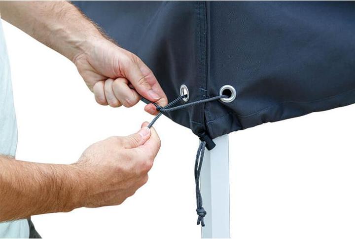 Immagine prodotto Keller Fahnen Blache für Faltpavillon 3x3m anthrazit 270 g/m2 (302 cm, 302 cm)