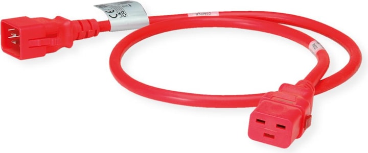 Produktbild Bachmann TwyLock C20-C19 1.0m red 16A (1 m, C19)