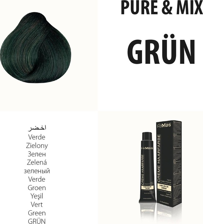 Produktbild FemMas 8.91) Haarfarbe Hellblond Kühle Kastanıe 100ml (Hellblond Kühle Kastanıe 100ml)