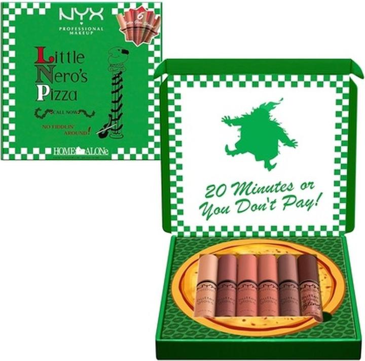 NYX Professional Make-Up Nyx Professional Makeup Home Alone Butter Gloss Pizza Vault Nudes Lip Gloss Set