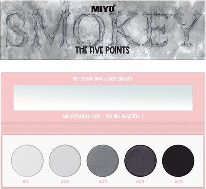Immagine prodotto MIYO La palette di ombretti Smokey Five Points 02 6.5G