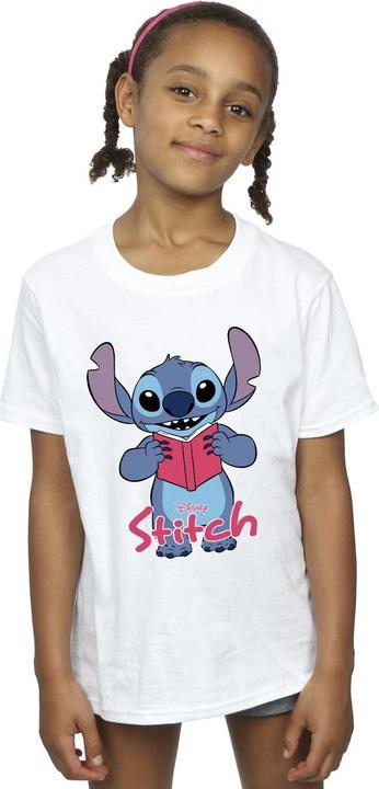 Produktbild Lilo & Stitch Reading Standing TShirt Mädchen (104)