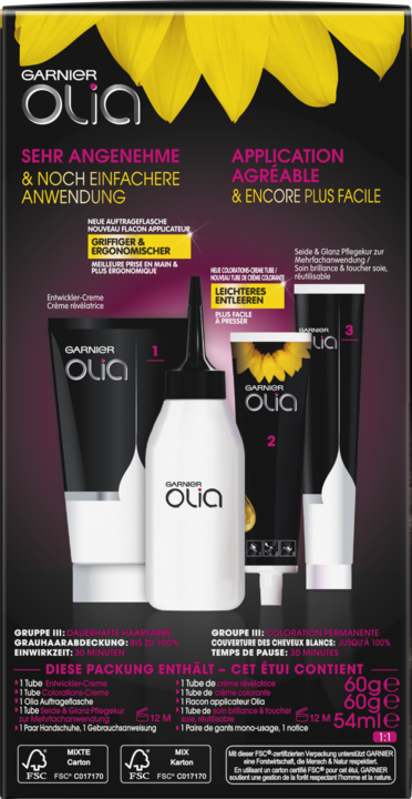 Produktbild Garnier Olia (3 Schwarzbraun)
