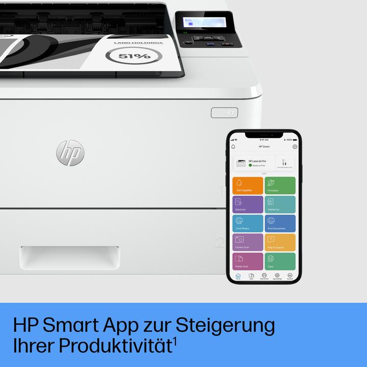 Produktbild HP LaserJet Pro 4002dn (Laser, Schwarz-Weiss)