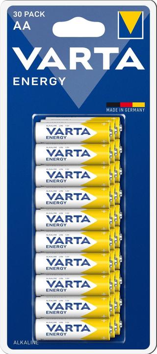 Varta Energy (30 pcs., AA / LR6 / LR06 / Mignon / R6 / R14505)