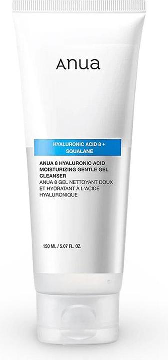 Anua 8 Hyaluronic Acid Moisturizing Gentle Gel Cleanser - 150 Ml (Cleansing gel, 150 ml)