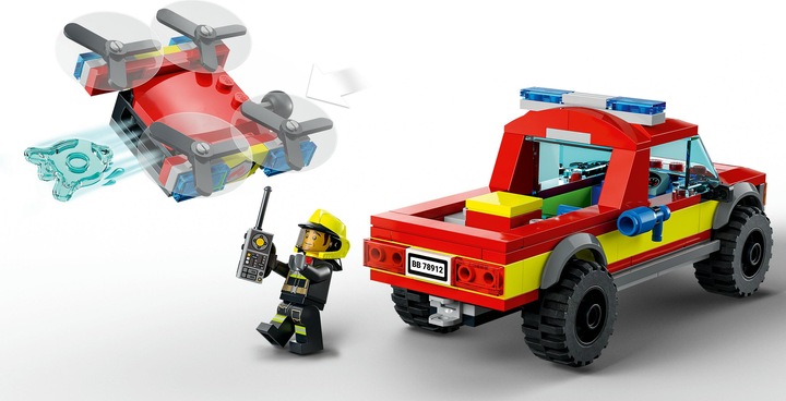 Produktbild LEGO Löscheinsatz und Verfolgungsjagd (60319, LEGO City)