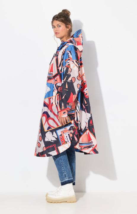 Produktbild Laurasøn Funktions-Regencape, Unisex, Print, Kapuze (One Size)