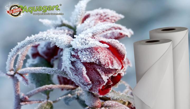 Actual product image Aquagart 10m² Winterschutzvlies Wintervlies Frostschutz 60g