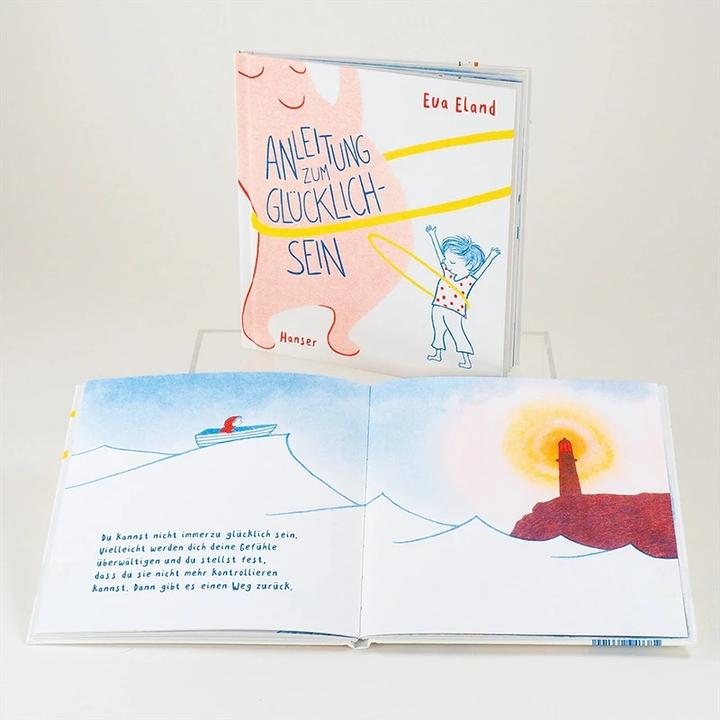 Actual product image Anleitung zum Glücklichsein (German, Eva Eland, 2020)