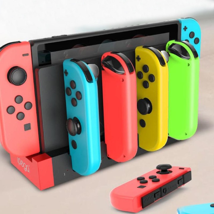 Produktbild iPega 5 in 1 Joy-Con Ladestation (Switch)