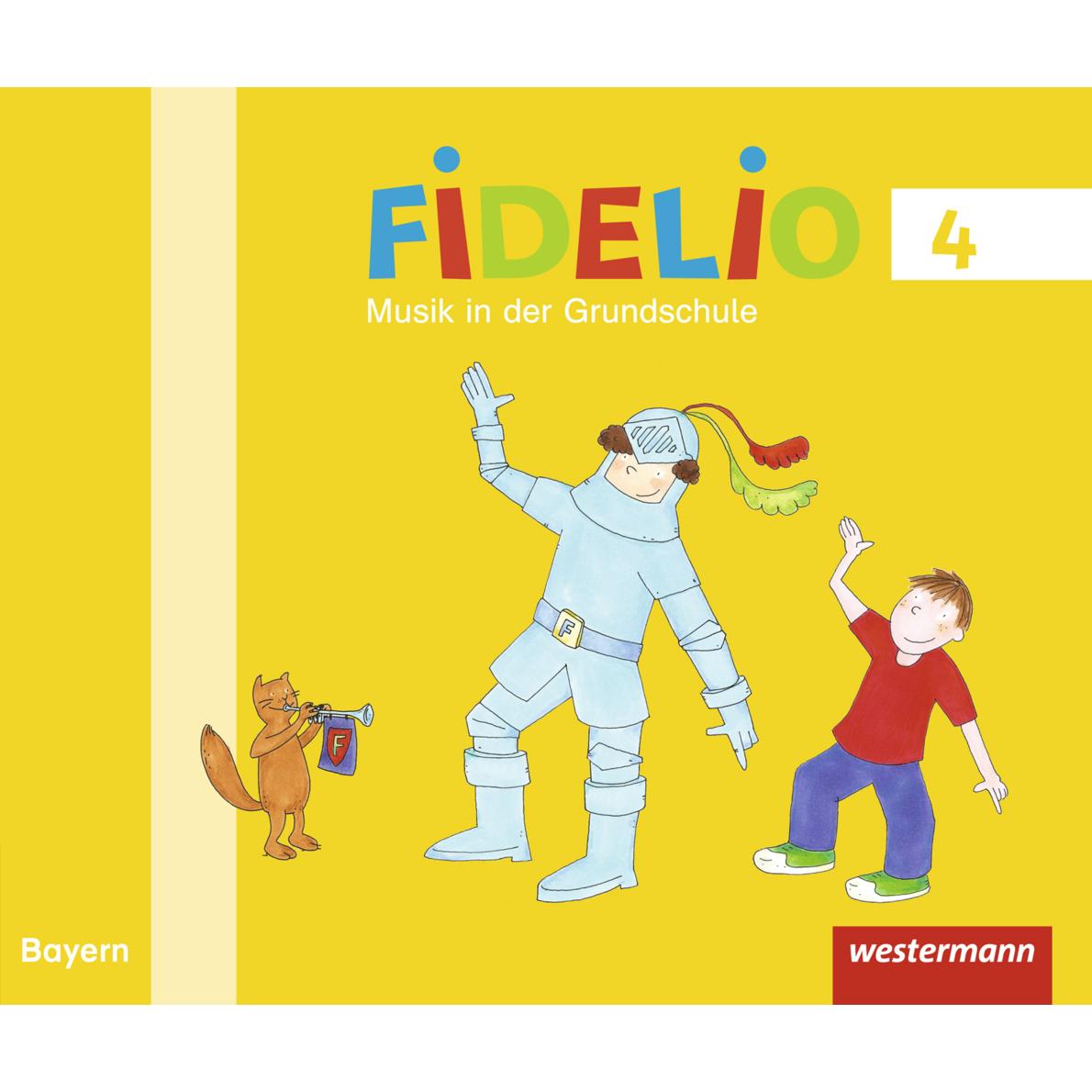 Fidelio BY J014 Musikbuch 4, Schulbücher von Micaela Grüner, Antje Hellmann, Dorothea Zigldrum, Elisabeth Greipl, Birgit...