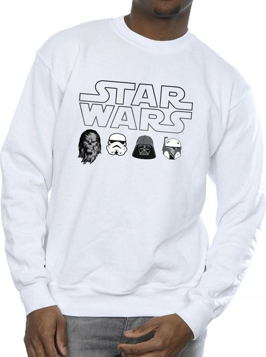 Produktbild Star Wars Character Heads Sweatshirt (XL)