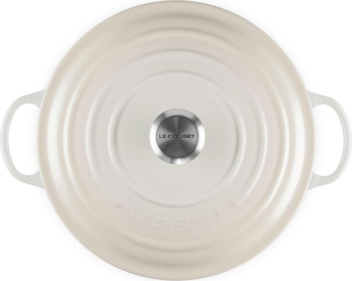 Image du produit Le Creuset Familientopf La Marmite SIGNATURE Meringue (28 cm, Cocotte + faitout, Fonte)