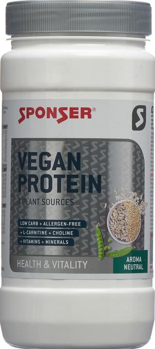 Produktbild Sponser Vegan Protein (Neutral, 1 Stk., 490 g)