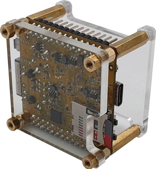 Actual product image Radxa Pi S - Allnet Acryl Gehäuse