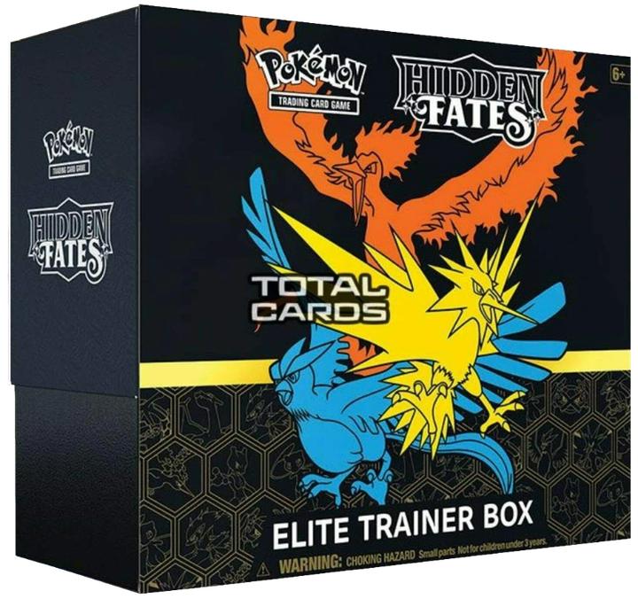 Produktbild Pokémon Hidden Fates (Englisch, Elite / Top Trainer Box)