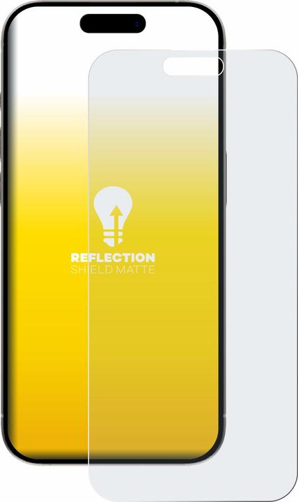 Immagine prodotto upscreen Reflection Shield Pellicola Opaca (1 Pezzo/i, Apple iPhone 15 Pro Max)