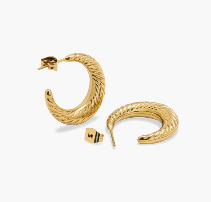 Produktbild Sensora Jewelry Moon Hoops Ohrringe (Edelstahl)