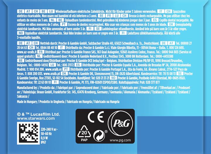 Produktbild Oral-B Ora-lB Kids StarWars Promo Starterpack (Oszillierende Zahnbürste)