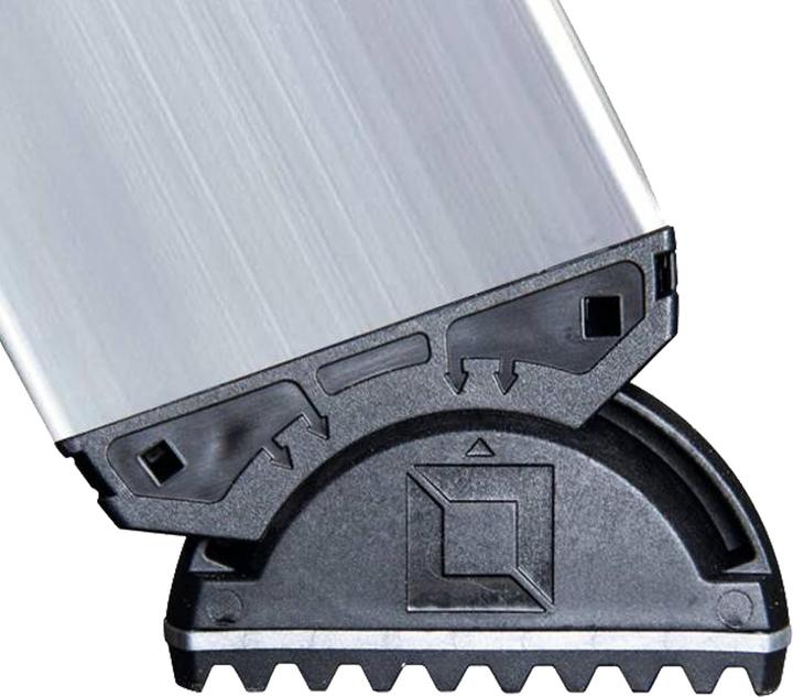 Produktbild kaiserkraft Vielzweckleiter 4-teilig mit nivello-Traverse 4x3 Sprossen (Mehrzweckleiter, 365 cm)