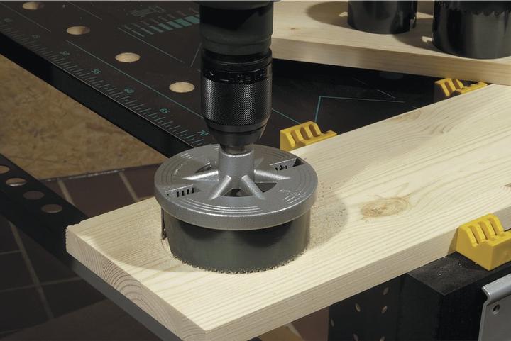 Actual product image wolfcraft 1 standard hole saw set ø60,68,74,80,95