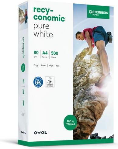 Image du produit Papyrus Recyconomic (A4, 500 feuilles, 80 g/m²)